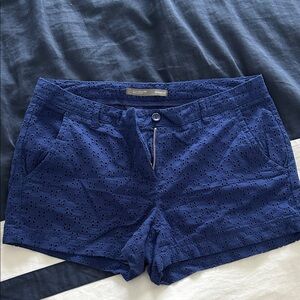 Smart Set Blue Eyelet Women's Shorts